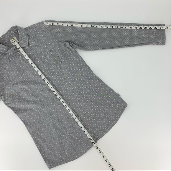 Firefly Polka Dot Flannel Button Down Shirt, Med - Picture 15 of 16